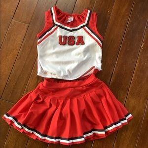USA Cheer Uniform - size 5/6